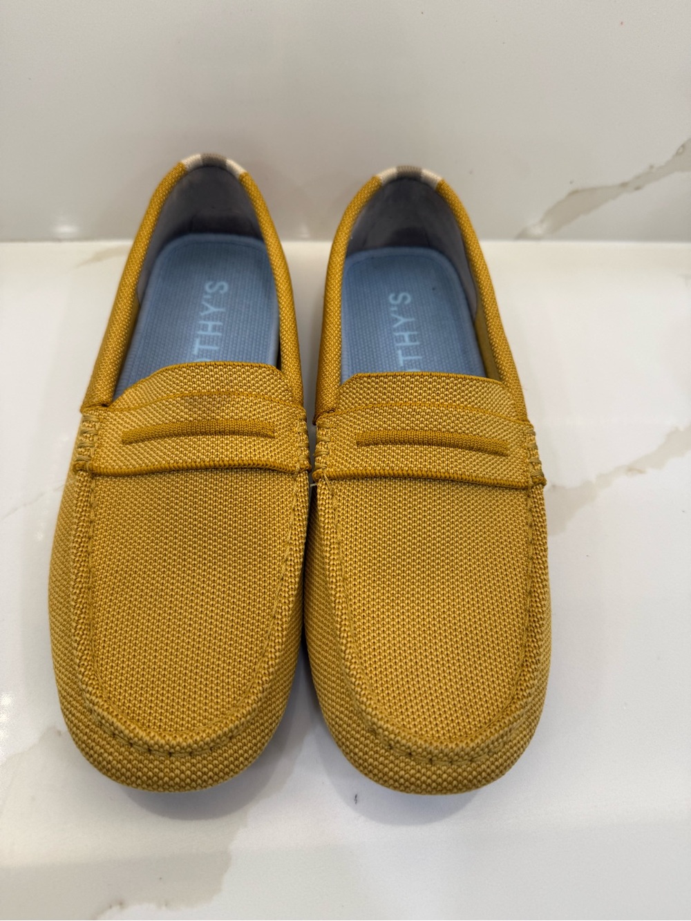 Rothy’s Women’s Mustard Casual Loafers size 8 
Worn twice.
